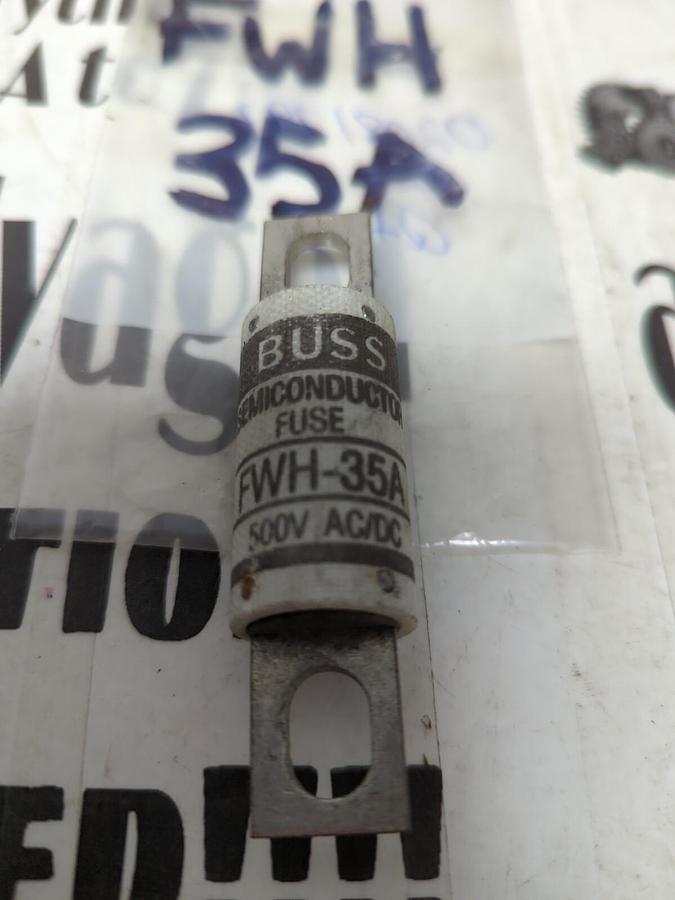 COOPER BUSSMANN,WH-35A,SEMI-CONDUCTOR 35AMP FUSE NOS