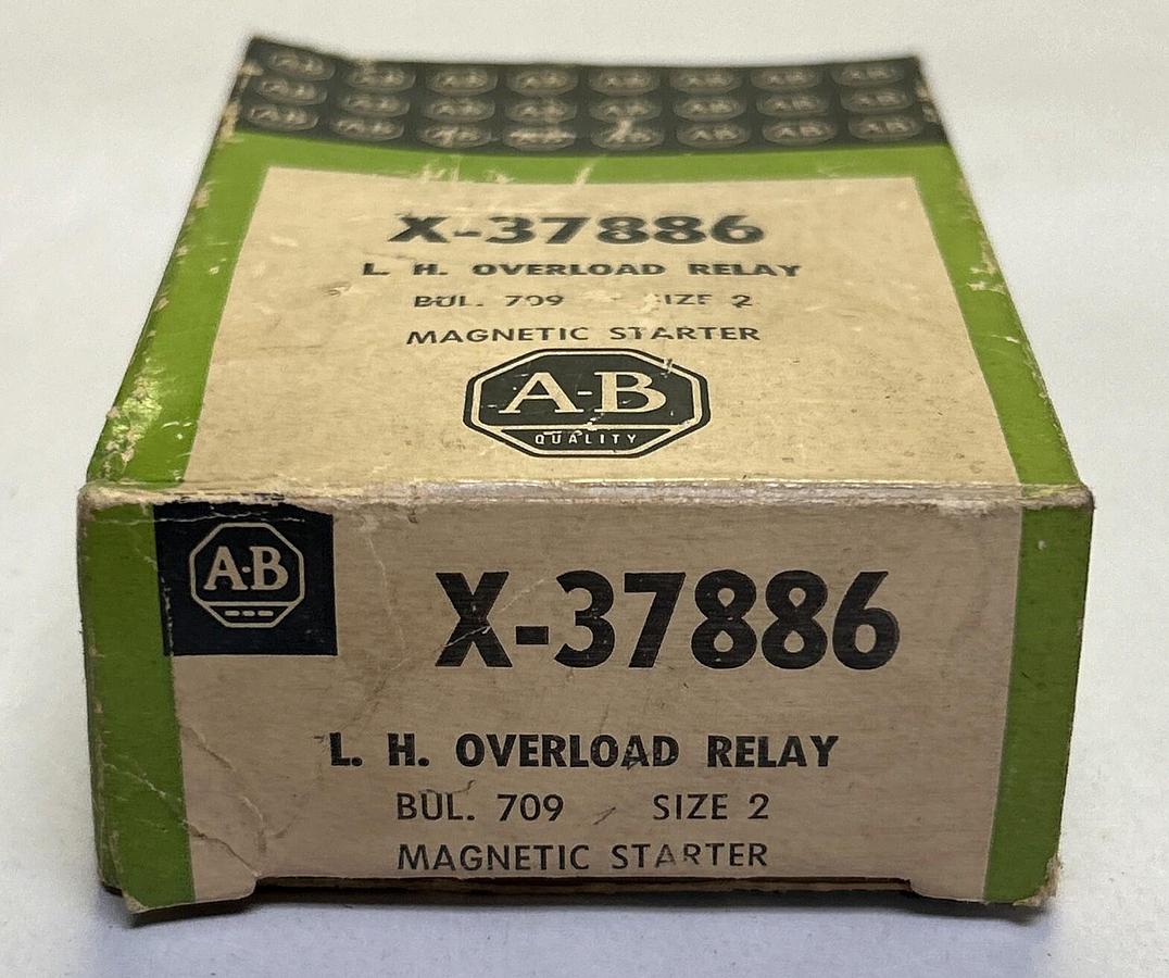 ALLEN BRADLEY,X-37886,LH OVERLOAD RELAY NOS