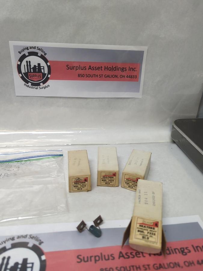 JOSLYN CLARK.S1.9,OVERLOAD HEATER ELEMENT LOT OF 4 NOS