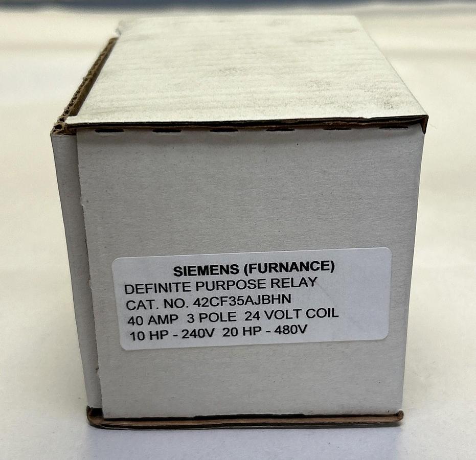 SIEMENS,42CF35AJBHN,DEFINITE PURPOSE CONTACTOR NOS