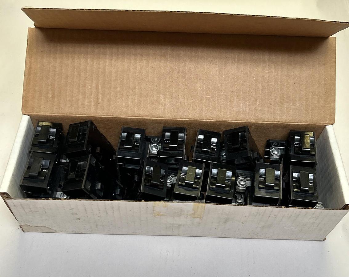 Used PUSHMATIC,P120,PUSHMATIC BREAKER 20A 120/240V 1P LOT OF 14