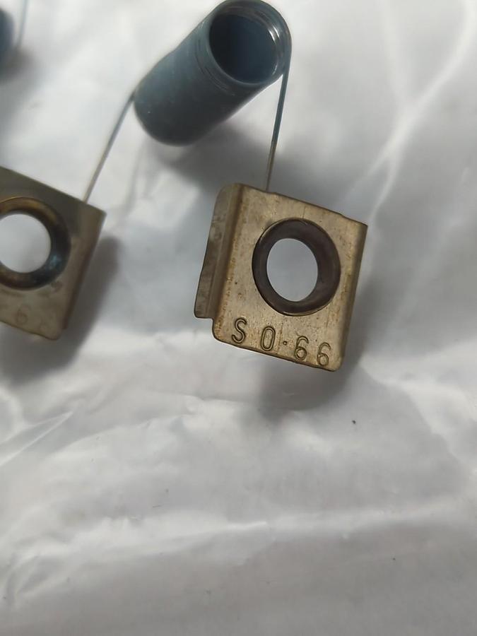 Used JOSLYN CLARK,S0-66,OVERLOAD THERMAL HEATER ELEMENT LOT OF 3 PRE-OWNED