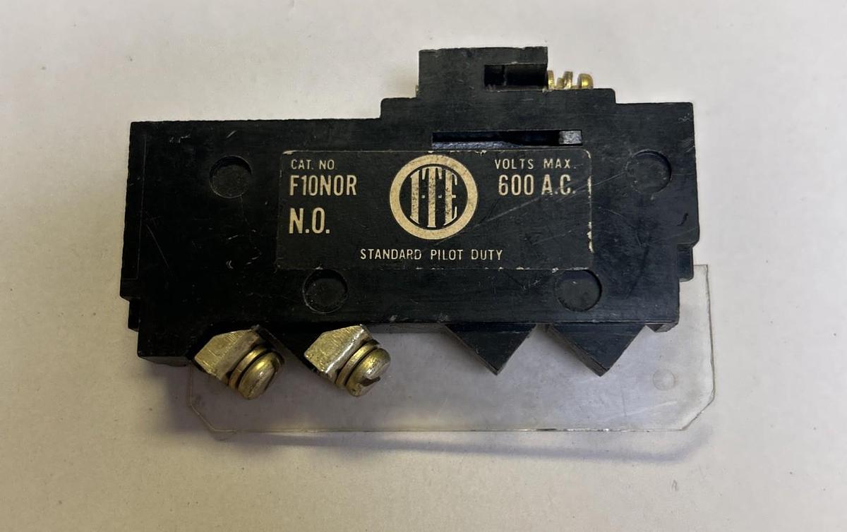 Used ITE,F10N0R,AUXILIARY INTERLOCK CONTACT