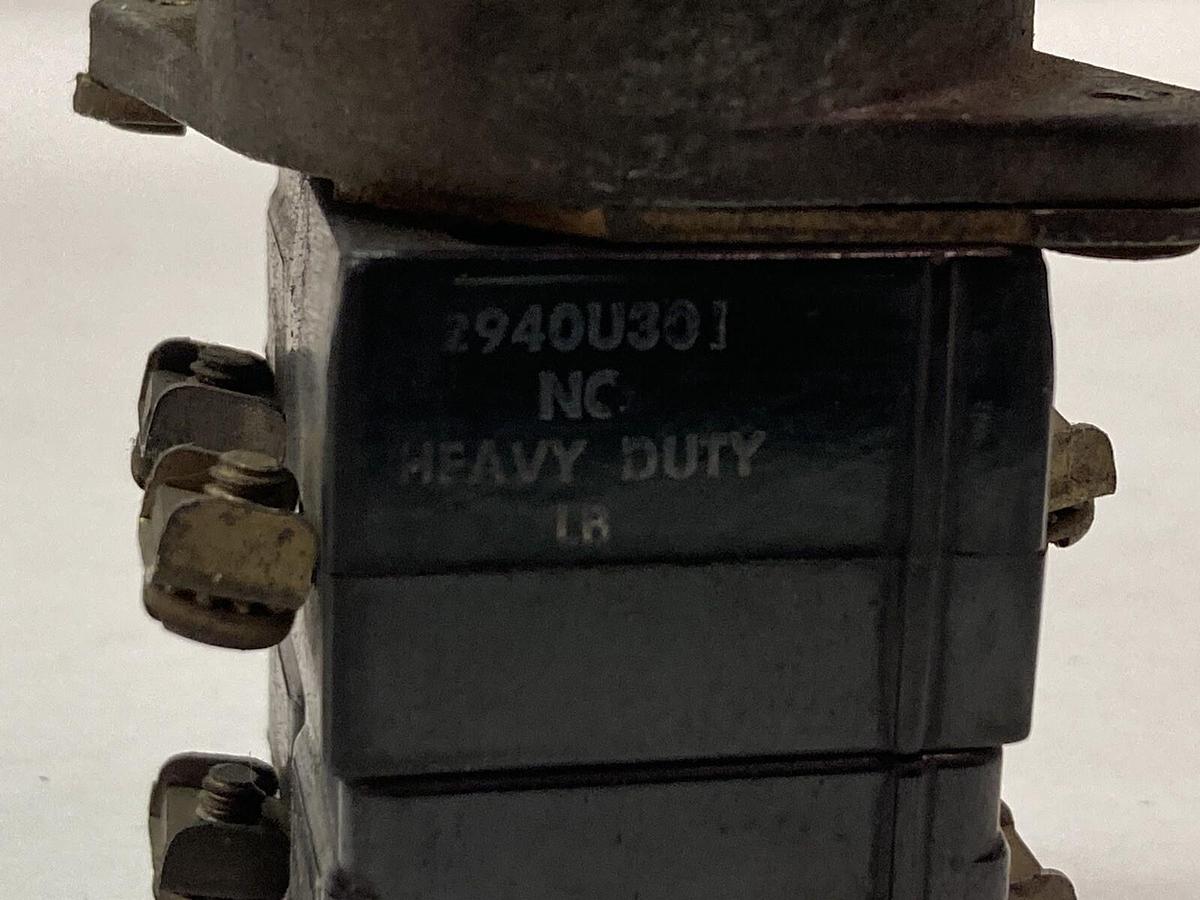 Used General Electric,2940U310,Contact Block Push Button