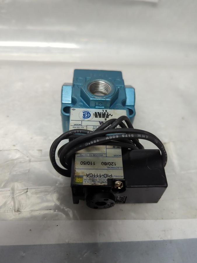 Used MAC,55B-12-P1-111CA,SOLENOID VALVE PRE-OWNED