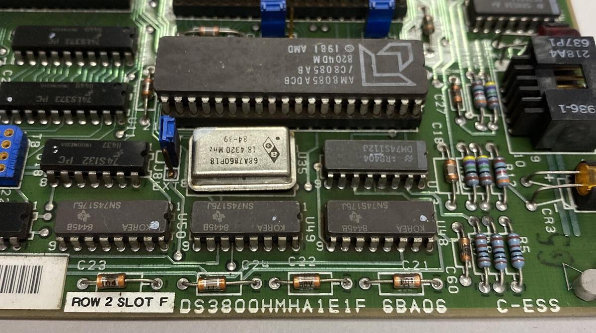 Used GENERAL ELECTRIC,DS3800HMHA1E1F,MASTER HIGHWAY CONTROL BOARD