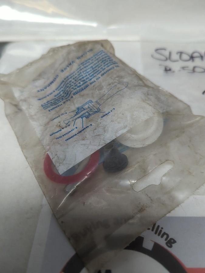 SLOAN,B-50-A,HANDLE REPAIR KIT FOR B-32-A HANDLE ASSY LOT OF 2 NOS