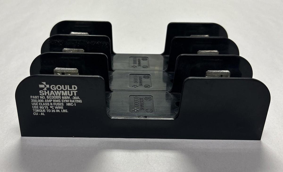 Used GOULD,60308R,FUSE HOLDER 30A 600V