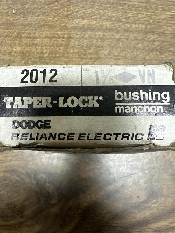 Dodge,2012,1 3/8" Taper-Lock Bushing With Keyway