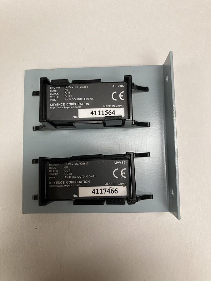 Used Keyence,AP-V85,Pressure Sensor Rack