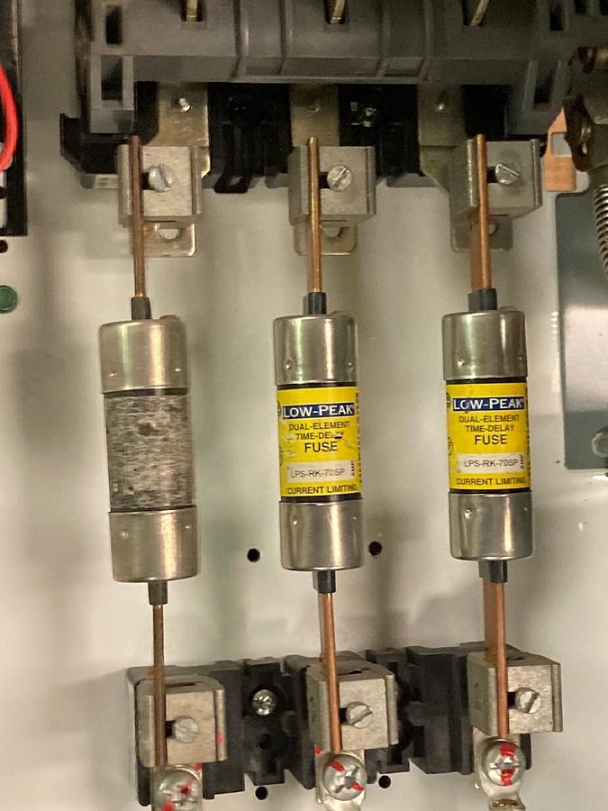 Used Allen-Bradley,2100 2112,Size 3 Fused MCC 32 Inch Starter Feeder Bucket