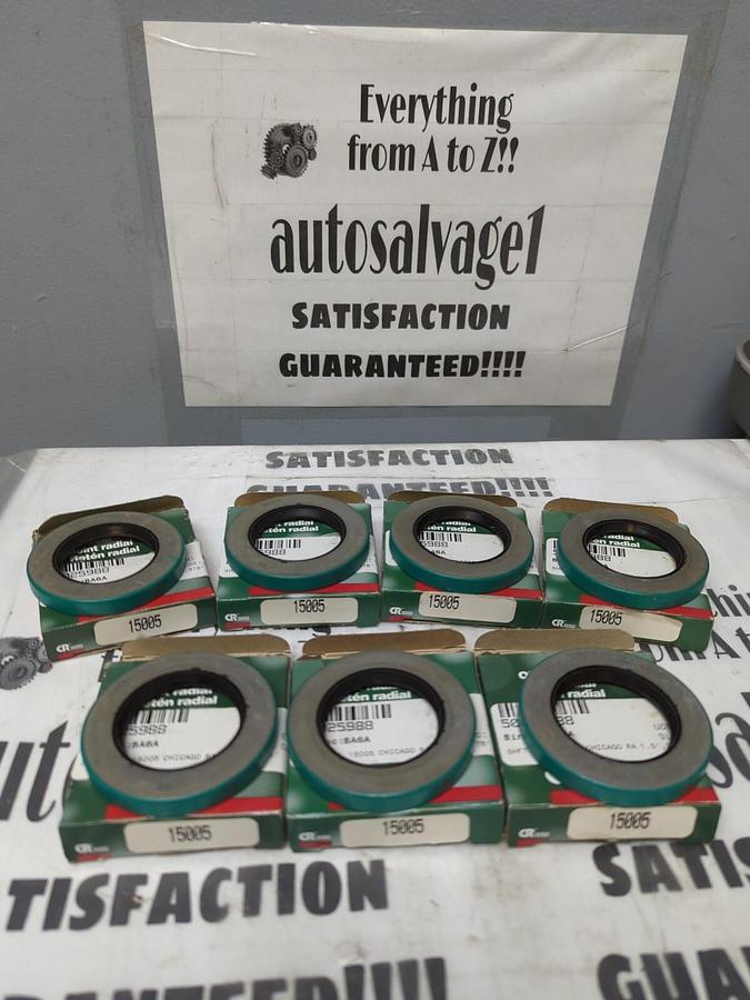 CHICAGO RAWHIDE,15005,1.5 IN X 2.378 IN OIL SEALS LOT OF 7 NOS