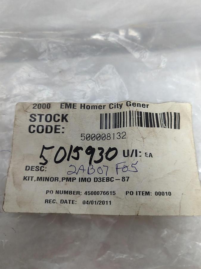 IMO,D3EBC-87-KIT,PUMP MINOR KIT NOS