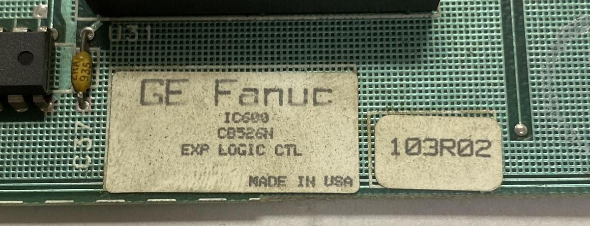 Used GE FANUC,IC600CB526N,EXPANDED LOGIC CONTROL MODULE