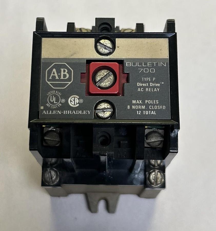 Used ALLEN BRADLEY,700-P200A1,AC RELAY