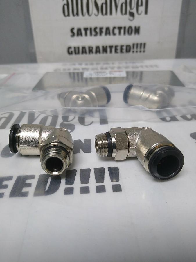 UNBRANDED,61761284,TUBE MALE SWIVEL ELBOW 10MMX1/4 IN LOT OF 4 NOS