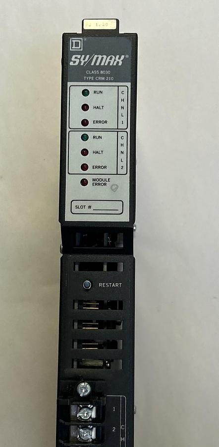 Used SQUARE D SYMAX,8030CRM-210,INTERFACE MODULE