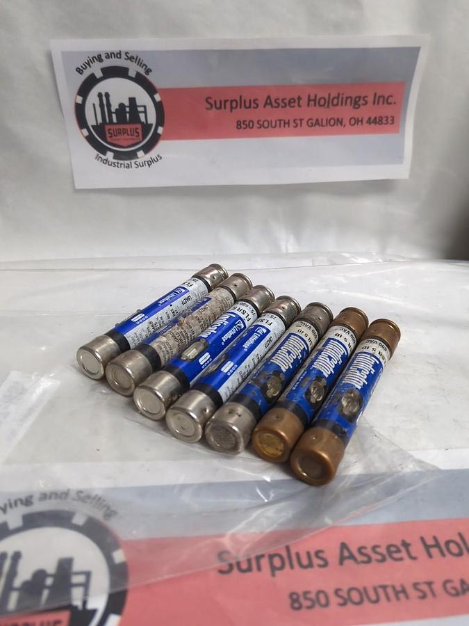 Used LITTELFUSE,FLSR5ID,INDICATOR 5 AMP FUSE LOT OF 7 PRE-OWNED
