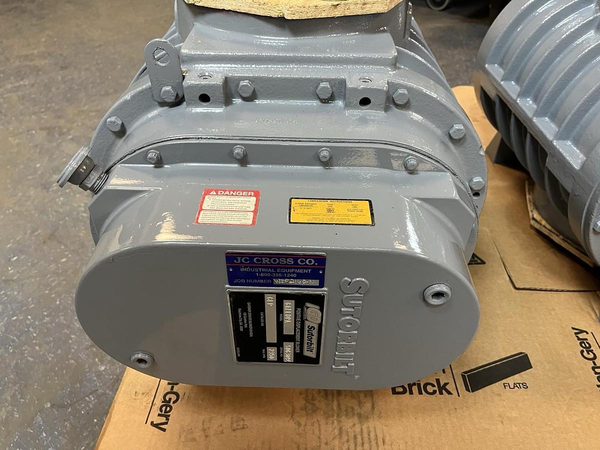 Used GARDNER DENVER,GAFLDPA,SUTORBILT 6LP POSITIVE DISPLACEMENT BLOWER