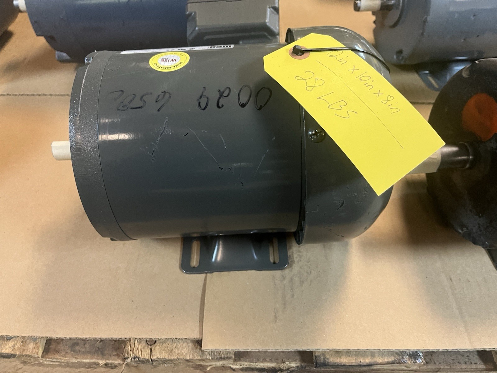 WEG,7518ES3EB56C,MOTOR 3/4HP 3PH 1730RPM B56C