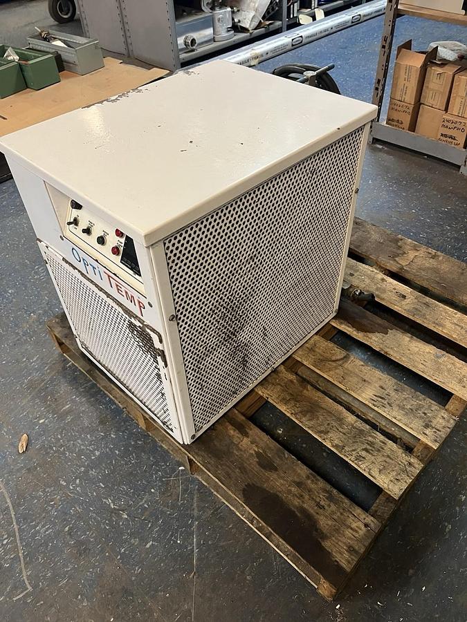 Used OPTI TEMP,240V,Portable Chiller