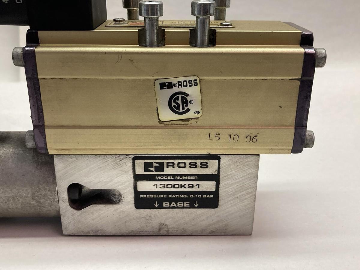 Used Ross,W6476B2401,Solenoid Valve bar 2-10