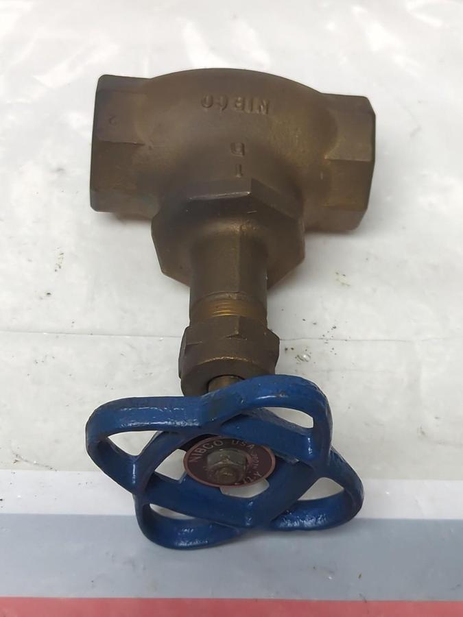 Used NIBCO,T-211-Y,BRONZE GLOBE VALVE 1 INCH PRE-OWNED