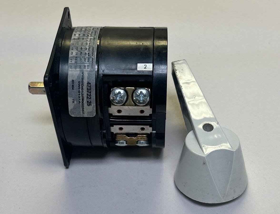 Used ENTRELEC,TYPE I-80,ROTARY CAM SWITCH