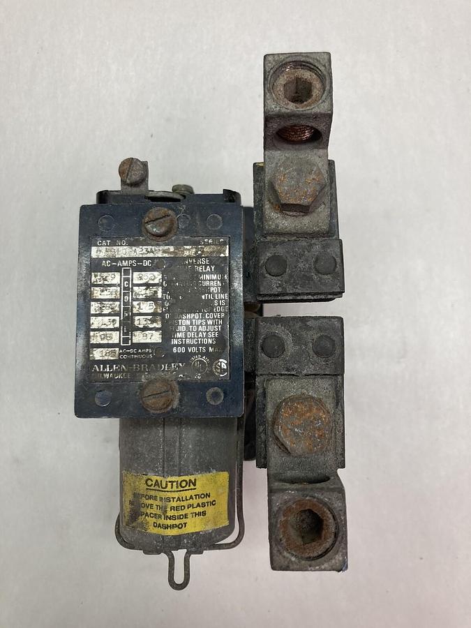 Used Allen Bradley,810-A23A,Inverse Time Relay 600v-ac