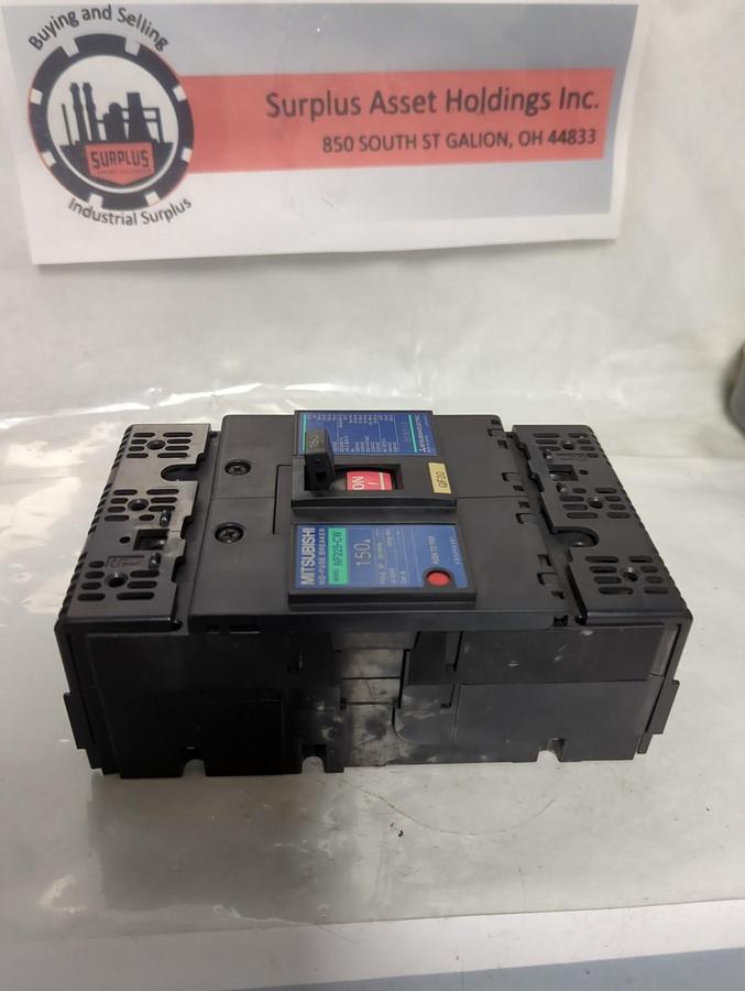 Used MITSUBISHI,NF22S-CW,NO FUSE CIRCUIT BREAKER 150 AMP PRE-OWNED