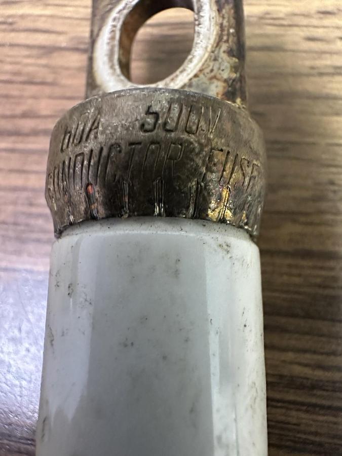 Used Bussmann,FWH,Semi-Conductor Fuse,60A 500V LOT of 13