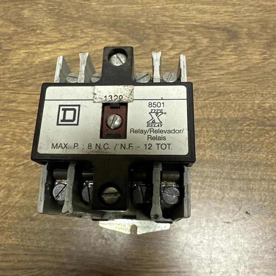 Used Square D,8501 X0 60,Series A Relay