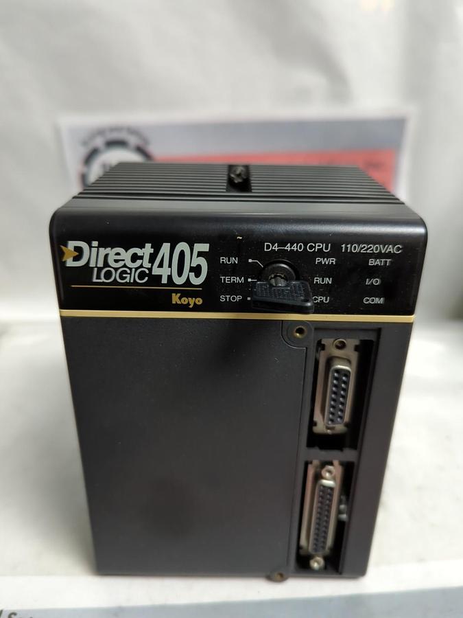 Used KOYO,D4-440,PLC DIRECT LOGIC MODULE 110/220 VAC PRE-OWNED