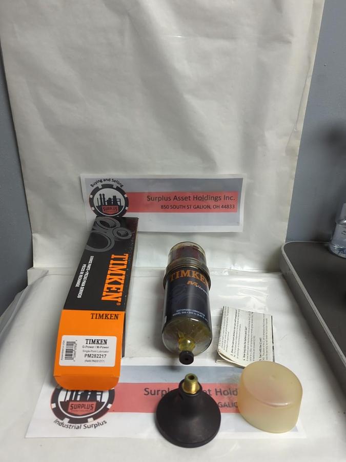 TIMKEN,PM282217,C-POWER/M-POWER SINGLE POINT LUBRICATOR NOS