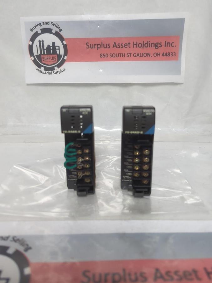 Used FACTS ENGINEERING,F2-04AD-2,ANALOG INPUT MODULE LOT OF 2 PRE-OWNED