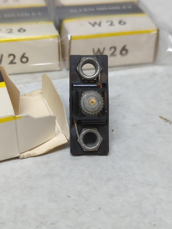 ALLEN BRADLEY,W26,THERMAL OVERLOAD HEATER LOT OF 6 NOS