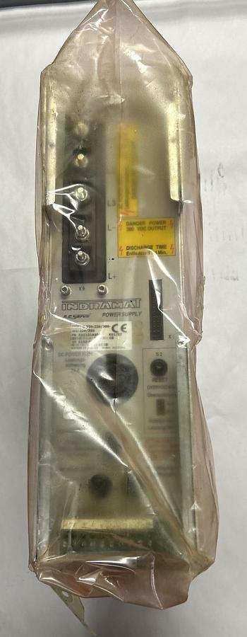 Used INDRAMAT,TVM1.2-050-W0/220,SERVO POWER SUPPLY MODULE REFURBISHED