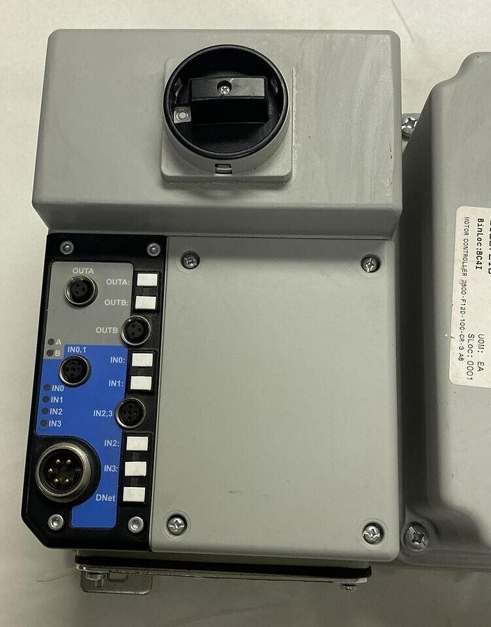 ALLEN BRADLEY,280D-F12D-10C-CR-3,SER C COMBINATION STARTER NEW NO BOX