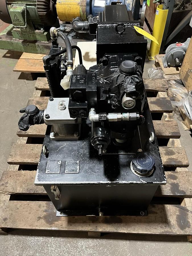 Used NACHI,PZS-3B-70N4-A2-5251B,HYDRAULIC PISTON PUMP POWER PACK 7.5kW 1500RPM 3PH