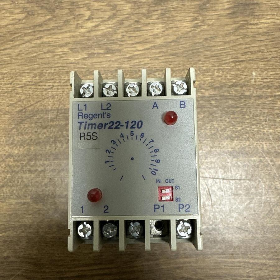 Used Regent Controls,22-120 R5S,Interval Timer