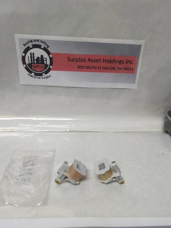 Used GENERAL ELECTRIC,MB0AN,REPLACEMENT COIL 240V LOT OF 2 PRE-OWNED