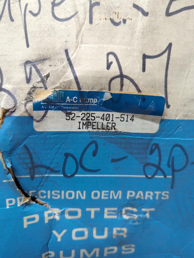 ITT,52-225-401-514,A.C. PUMP IMPELLER BRONZE