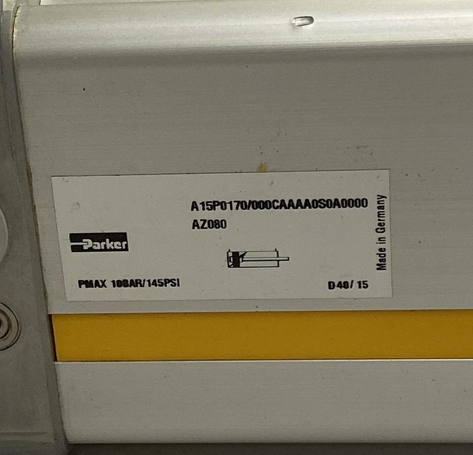 PARKER,A15P0170/000CAAAA0S0A0000, PNEUMATIC CYLINDER NOS