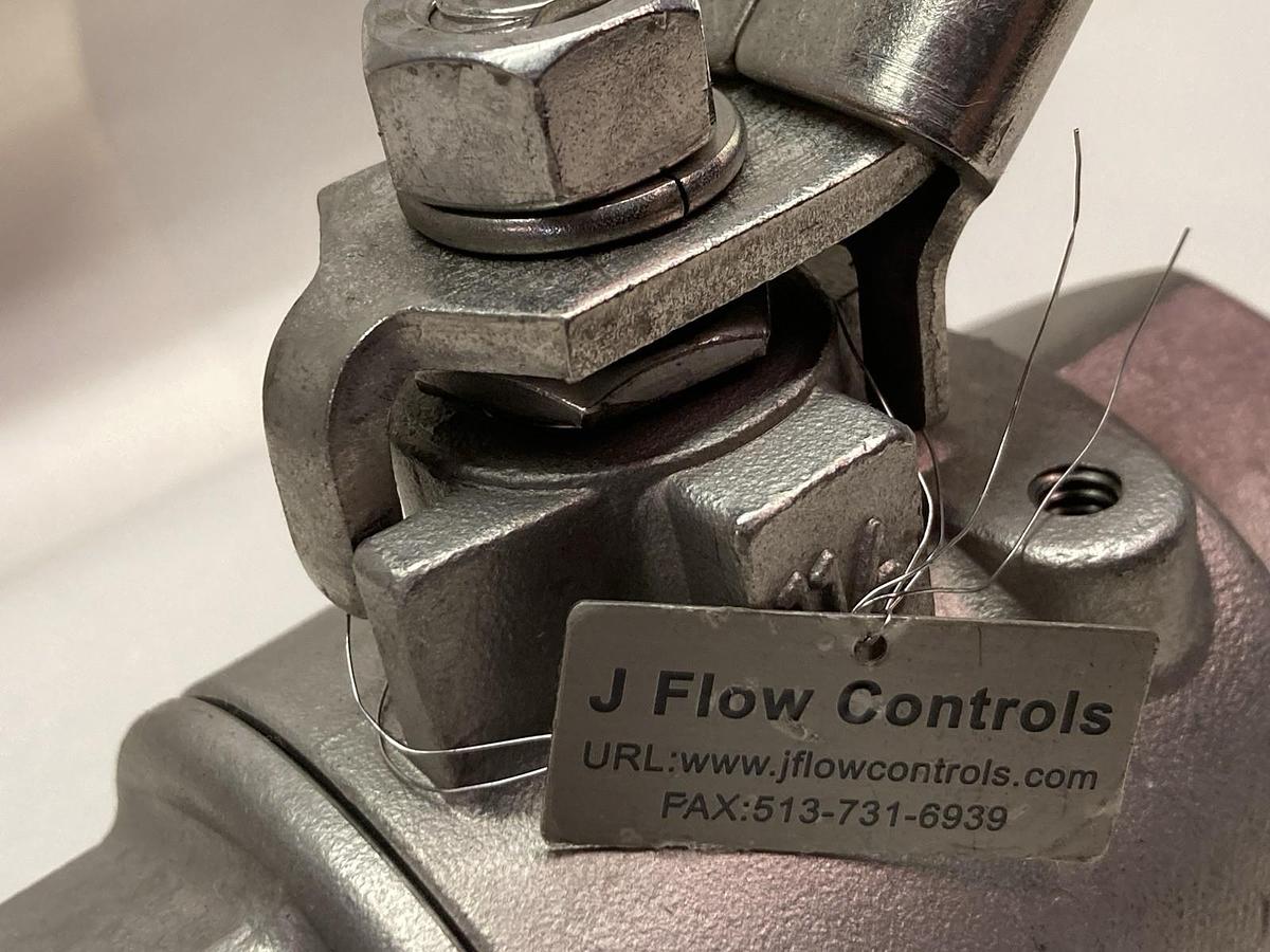 Used J-Flow Controls,316 VTG75,Ball Valve 2 Inch Bore 2000 WOG
