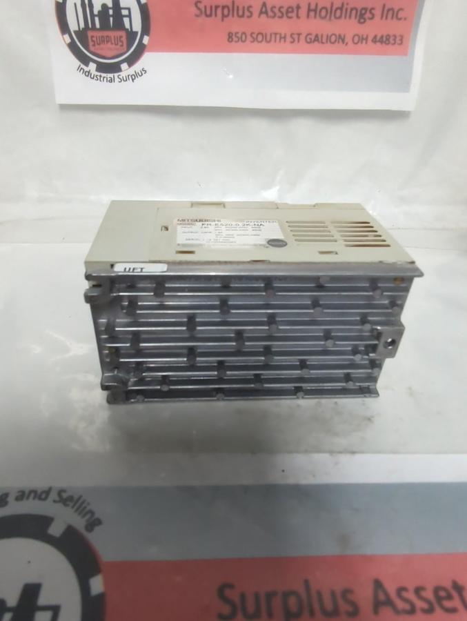 Used MITSUBISHI,FR-E520-0.2K-NA,INVERTER PRE-OWNED