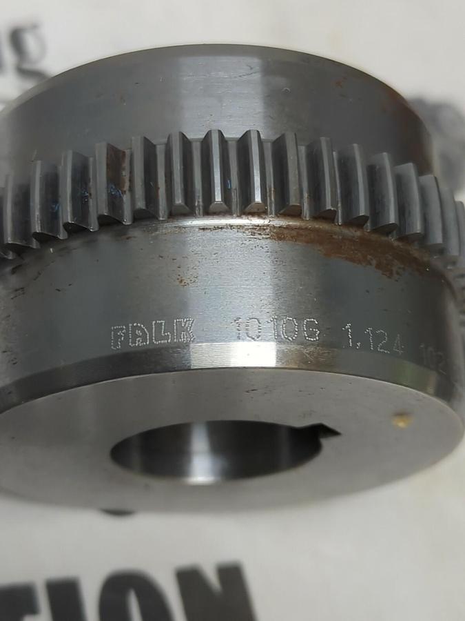 Used FALK,1203216-10084Z,FLEX GEAR COUPLING  USED