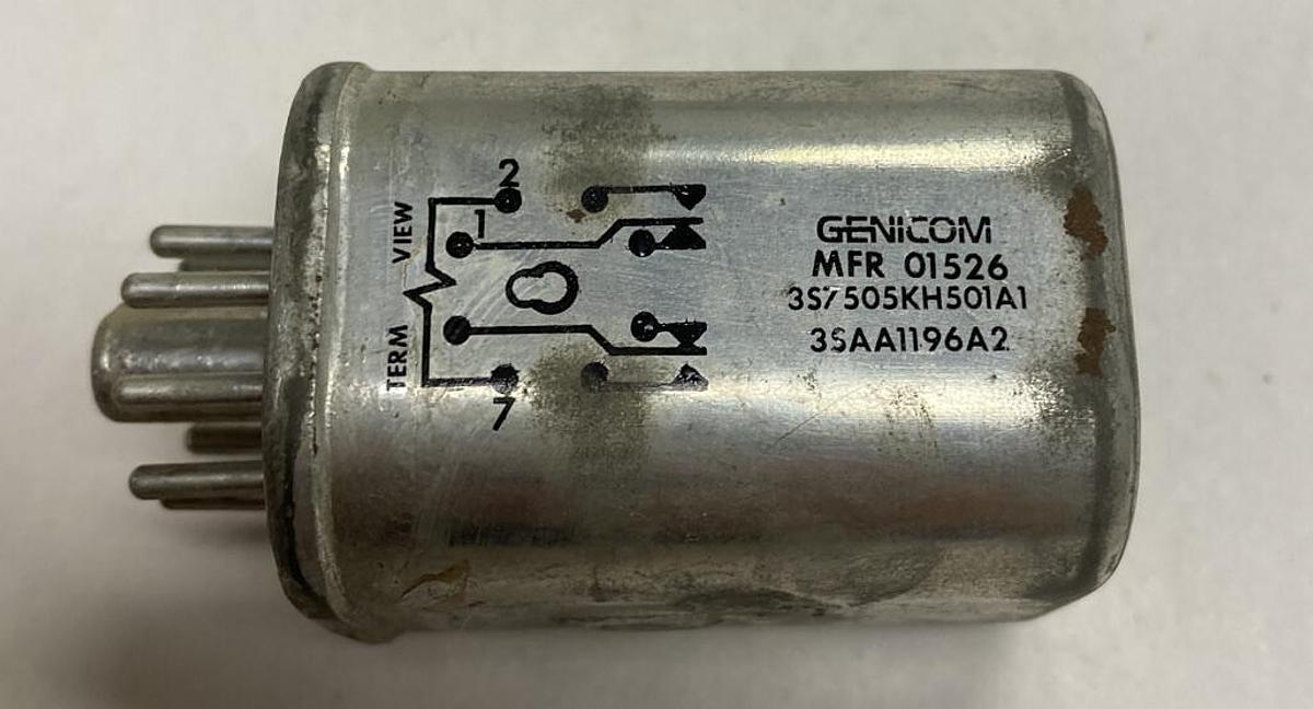 General Electric,357505KH501A1,Output Relay 10AMP 230V NOS