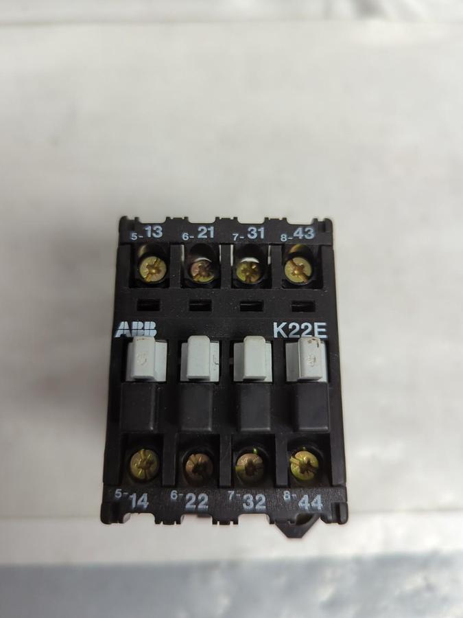 Used ABB,K22E,CONTROL RELAY PRE-OWNED