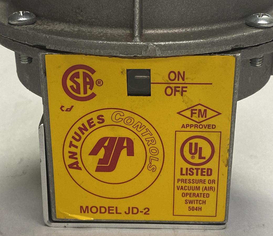 Used ANTUNES CONTROLS,81111301,AIR PRESSURE SWITCH