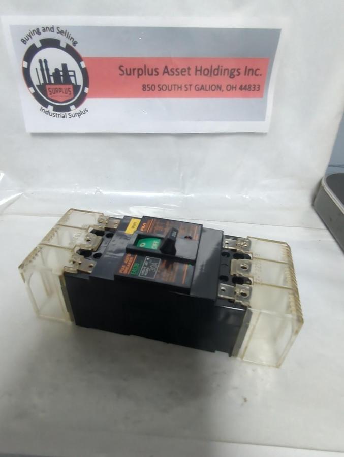 Used FUJI,BB3BEB-030,EA53B CIRCUIT BREAKER 30 AMP PRE-OWNED